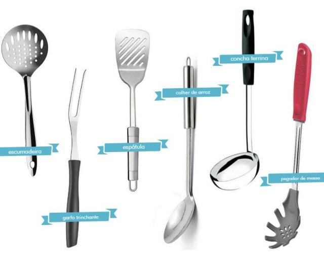 nada igual todos os tipos de colher