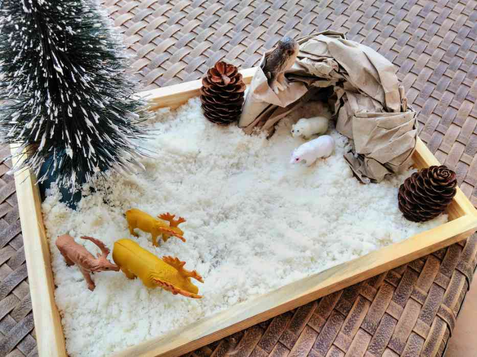 neve artificial caseira