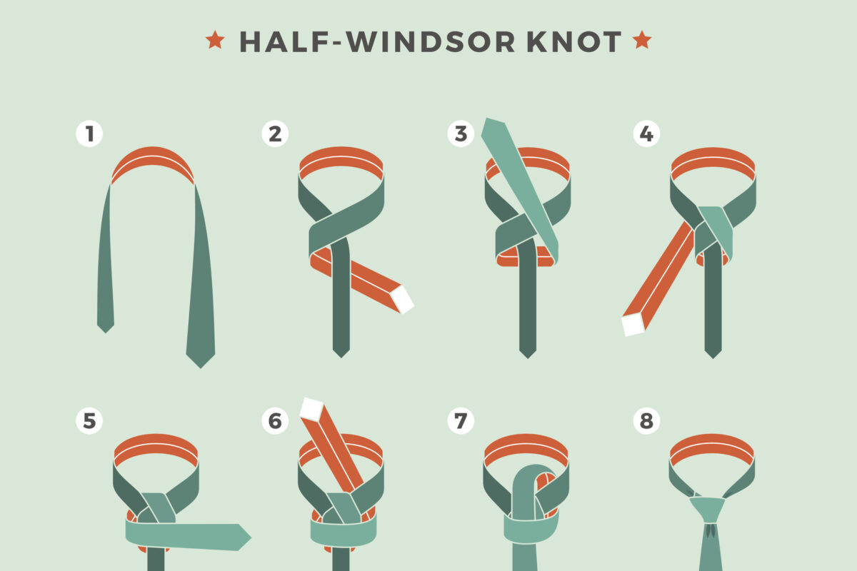 A história por trás dos nós de gravata mais famosos