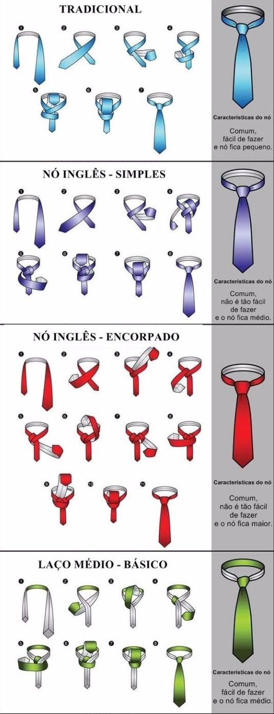 no de gravata como fazer