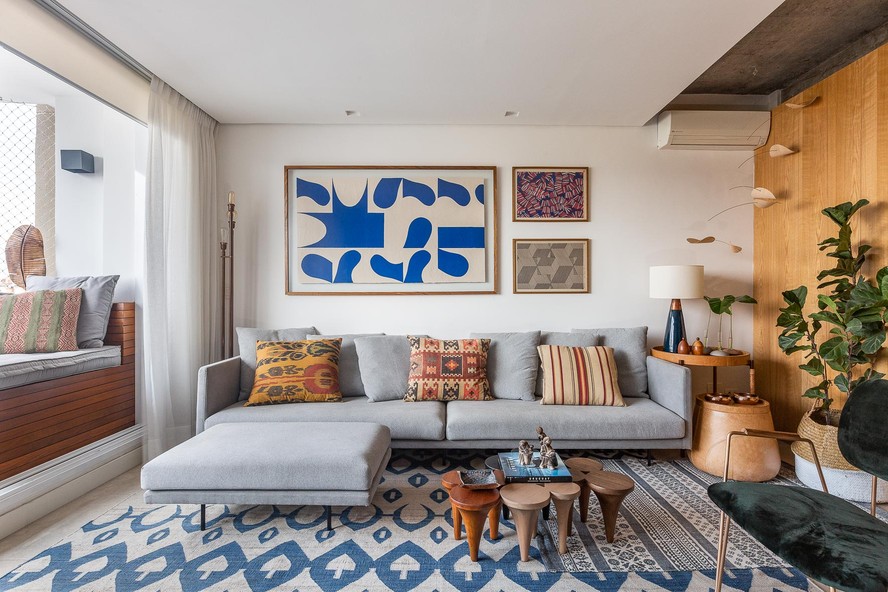 melhores opções decoração atrás do sofá