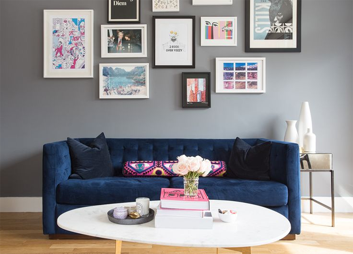 melhores opções decoração atrás do sofá