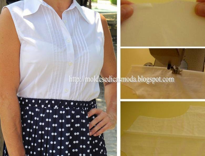 como fazer nervuras em tecido com agulha dupla