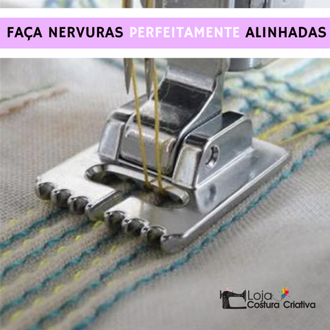 técnica de nervura em alfaiataria