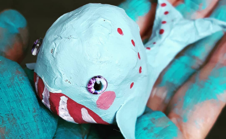 Papel Machê Sustentável: Reciclagem e Arte em Harmonia