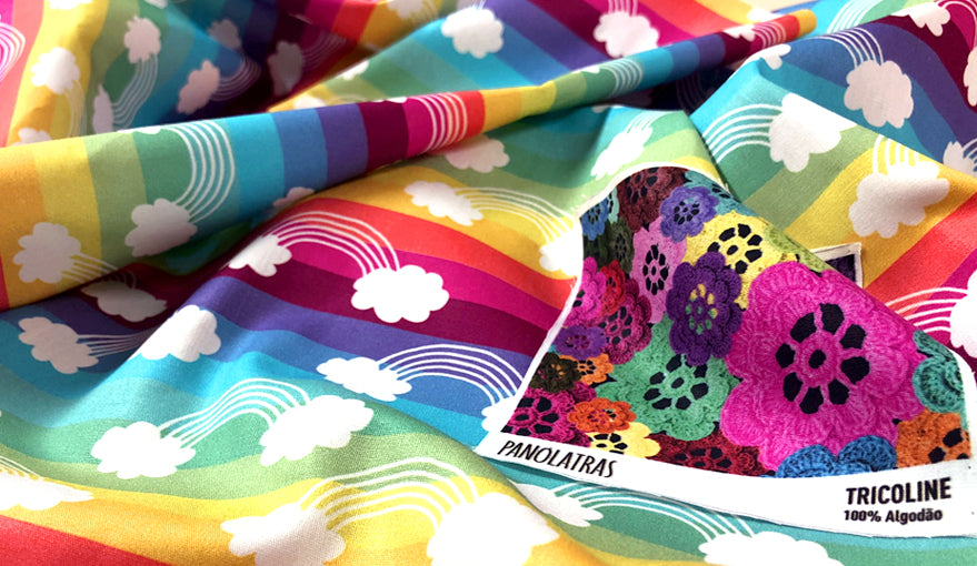 comprar tricoline 100% algodão estampa digital