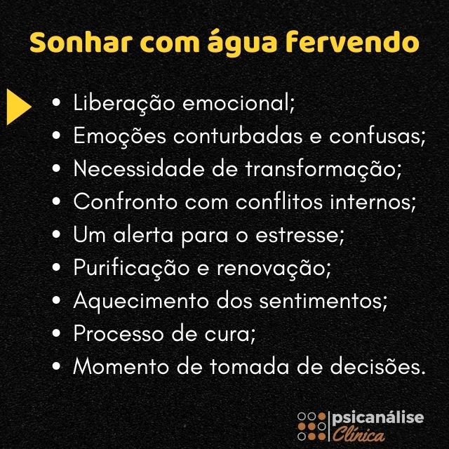 O Que Significa Sonhar Com Água