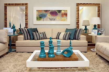 A importância dos espelhos na decoração de salas pequenas