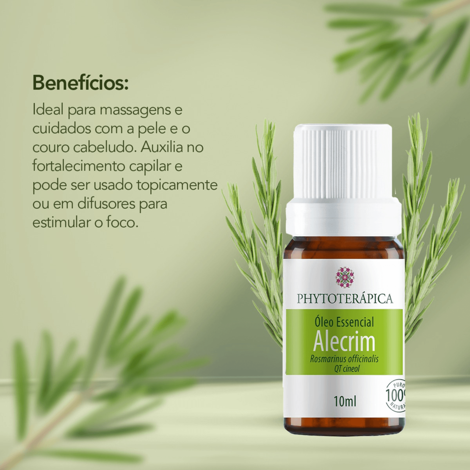 óleo de alecrim para crescimento capilar funciona