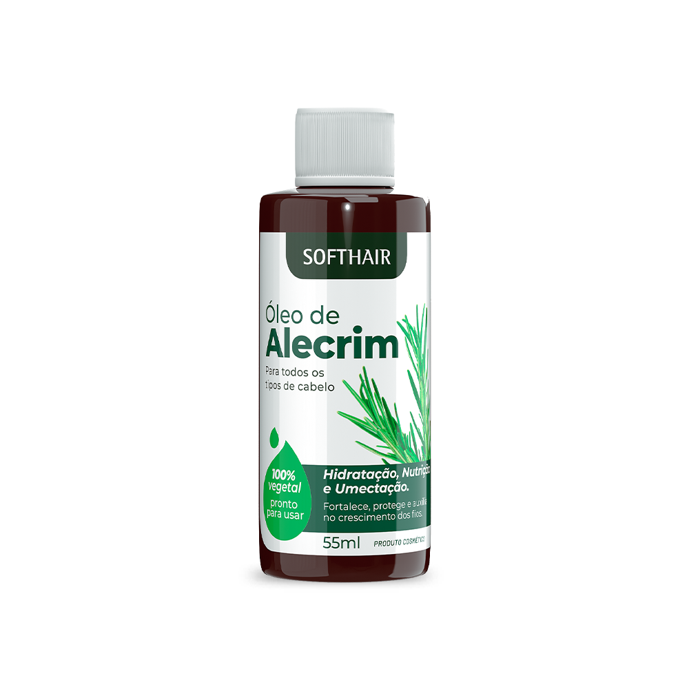 como usar óleo essencial de alecrim no cabelo