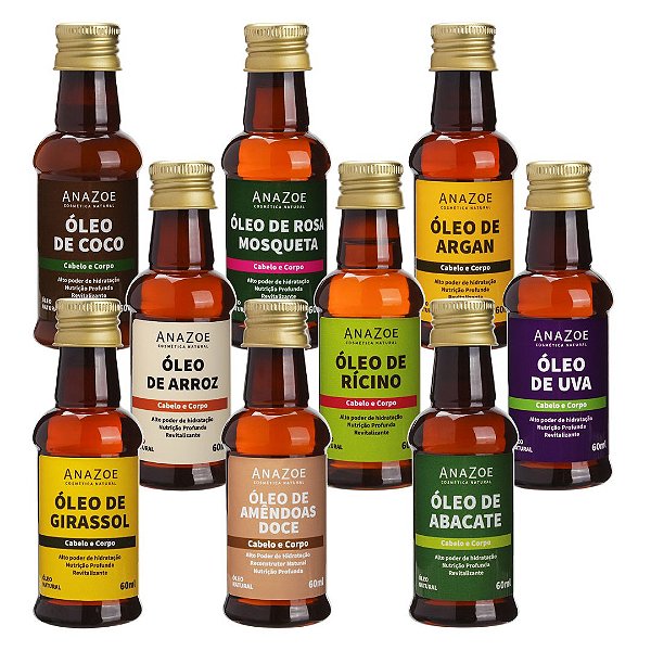 oleo vegetal para cabelo