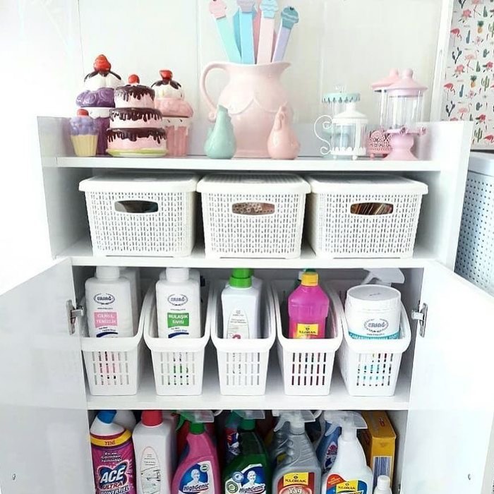 como organizar lavanderia pequena