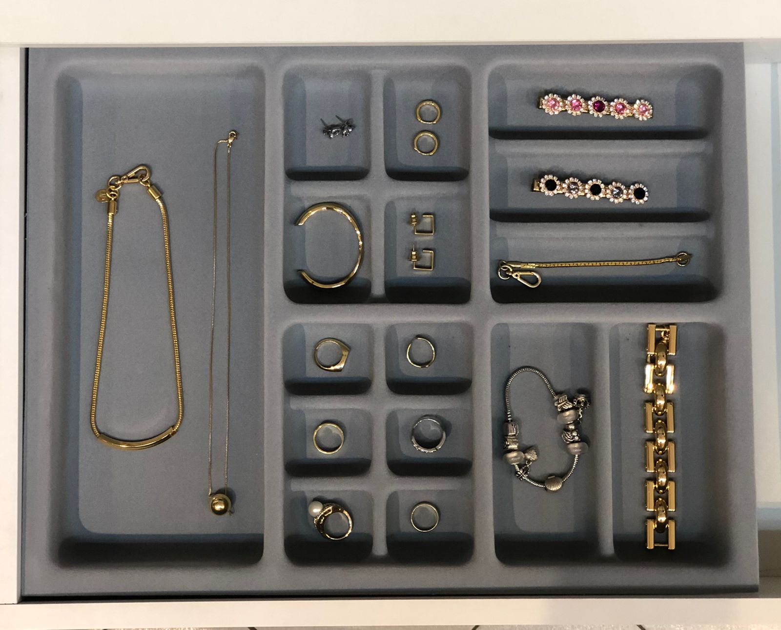 soluções criativas para guardar acessórios