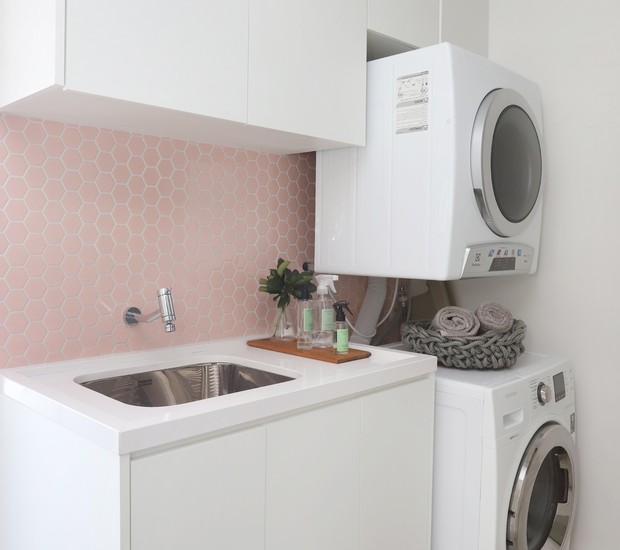 organizacao de lavanderia pequena