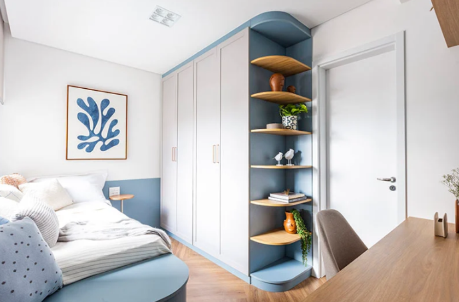organização de quarto pequeno