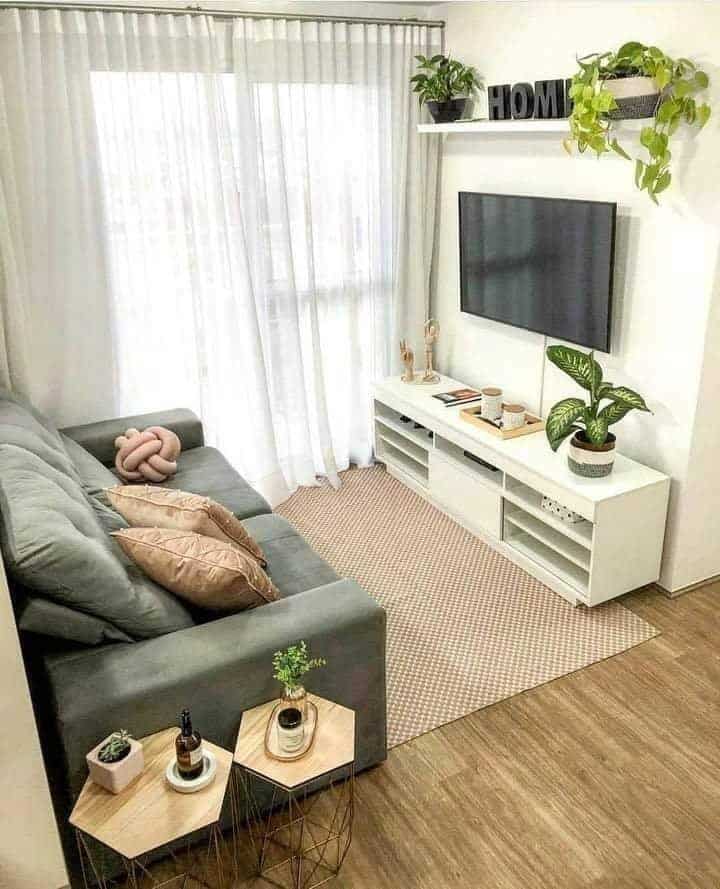 organizacao de sala pequena