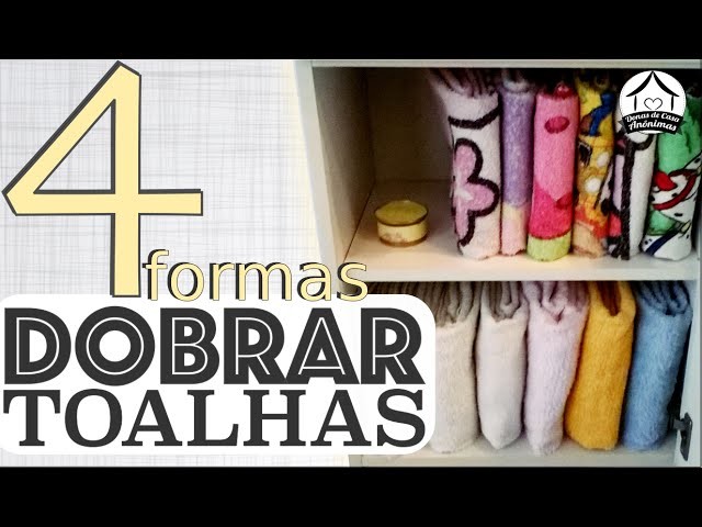 Guia Completo: Como Dobrar Toalhas de Banho e Rosto para Economizar Espaço