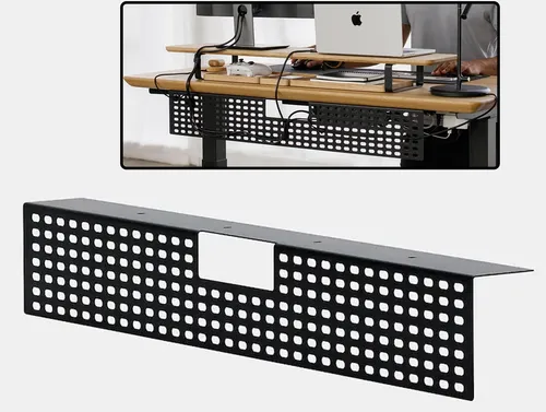 como organizar cabos de mesa gamer