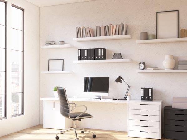 organizar o home office