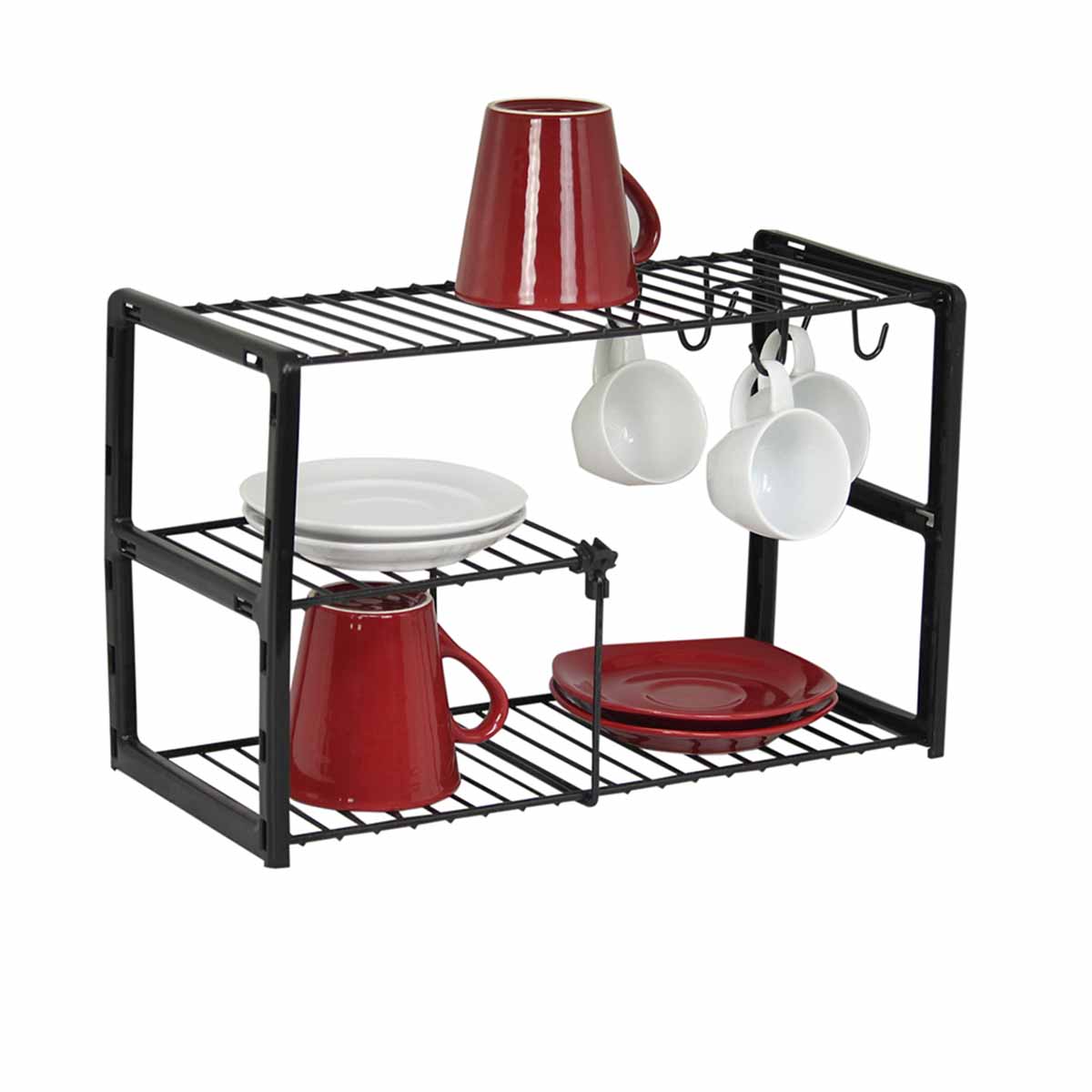 organizar xicaras e pires no armario