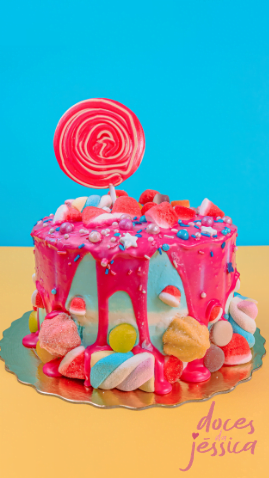 os sabores mais usados em bolo decorado infantil