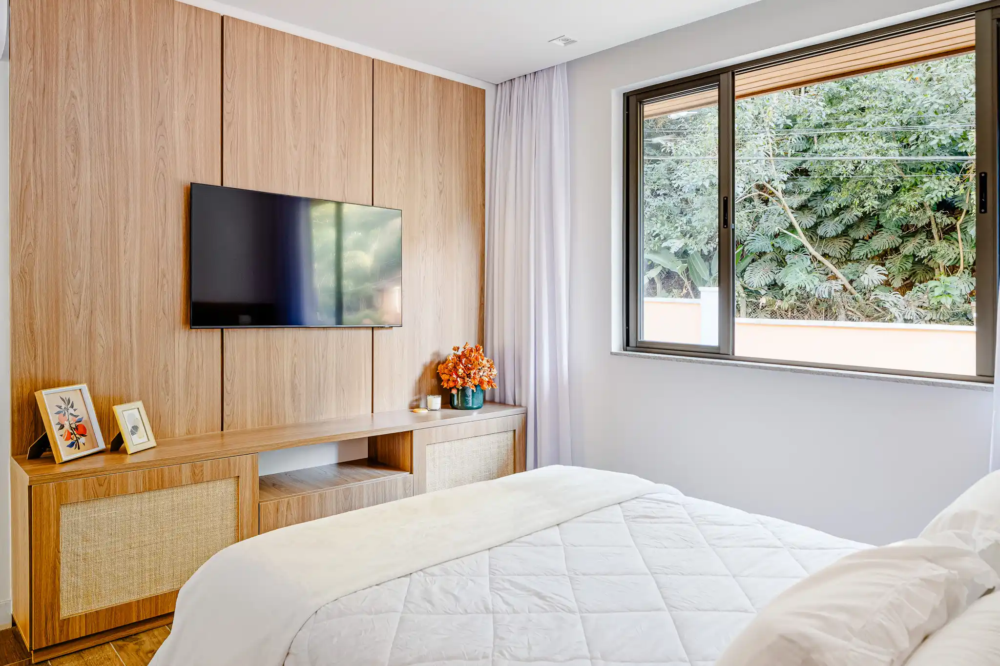 painel de tv para quarto