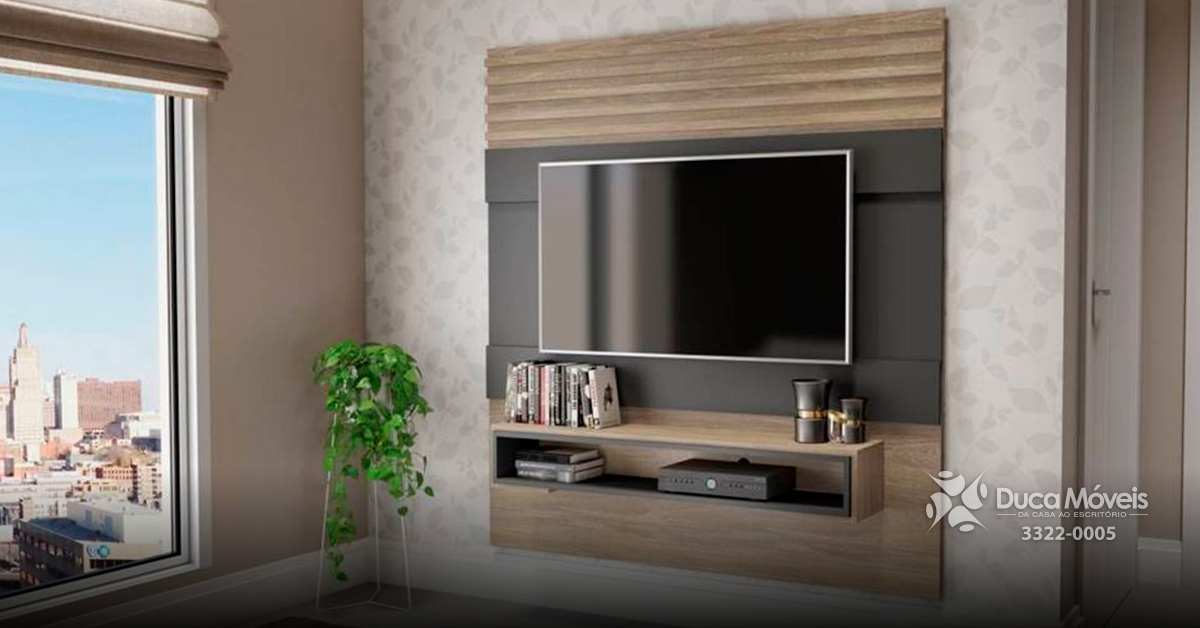 painel de tv para quarto