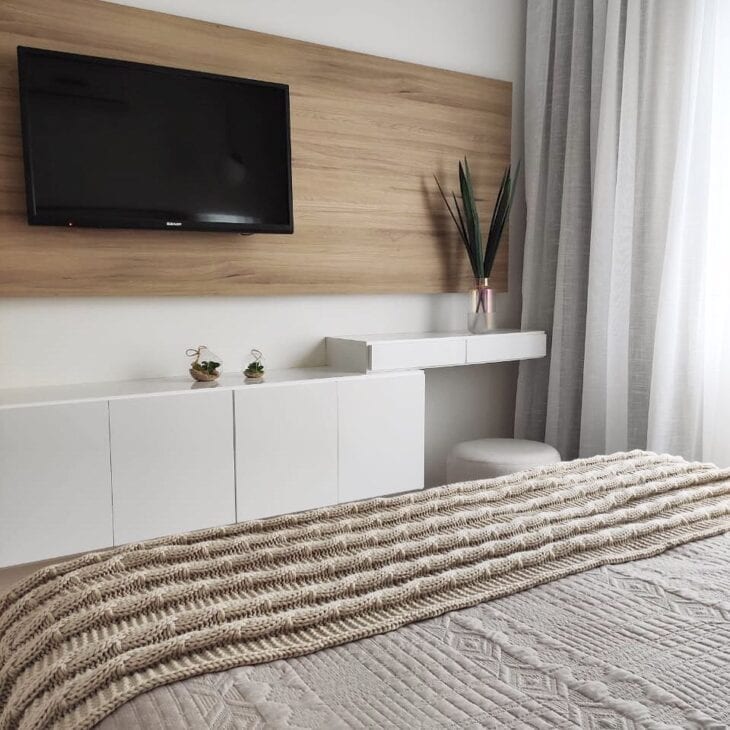 painel de tv para quarto