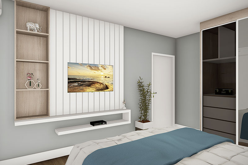 como escolher painel de tv para quarto