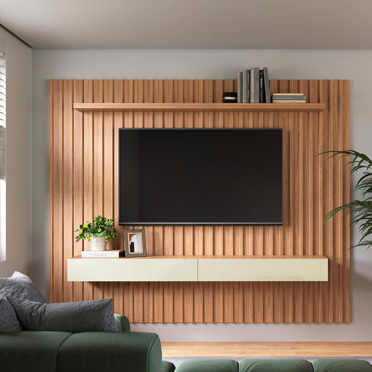 altura ideal para instalar tv na sala