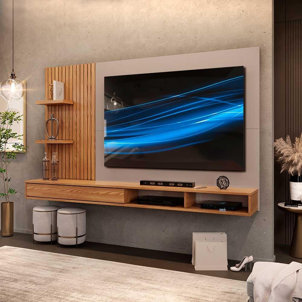 como esconder fios painel de tv