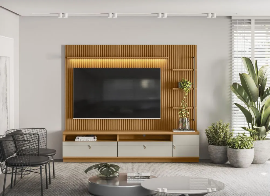 painel de tv para sala de estar