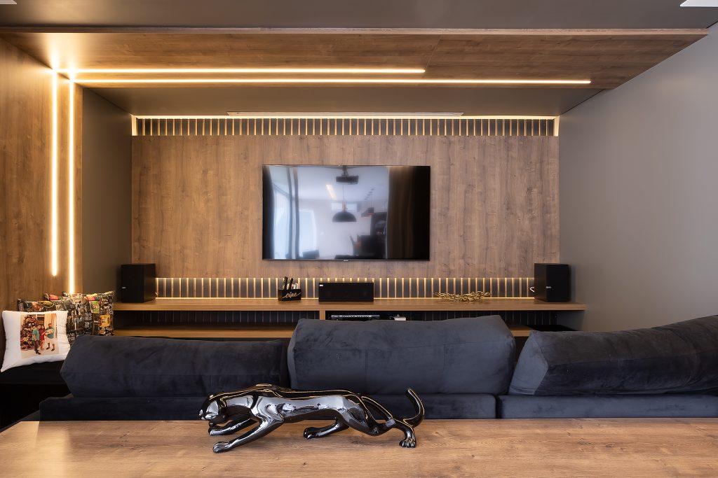 Decoração minimalista: Painéis de TV que inspiram tranquilidade