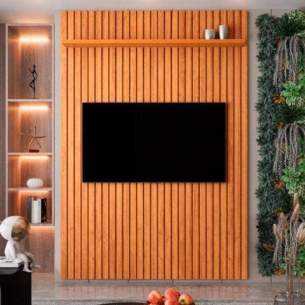 Painel ripado para sala de estar