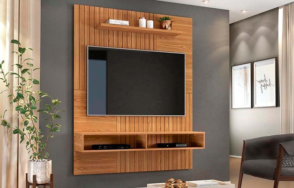 Painel ripado de encaixe