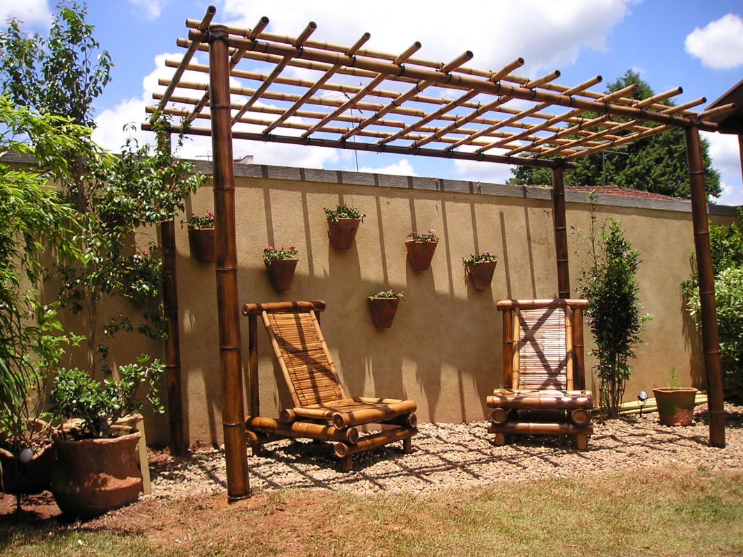 Como criar um jardim zen com bambu