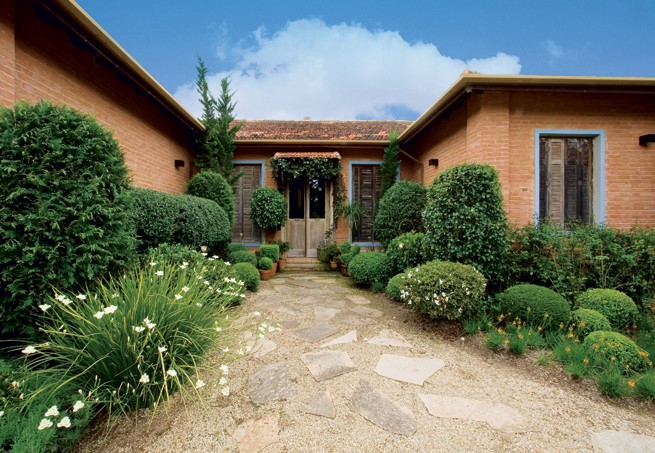 paisagismo com buchinhos