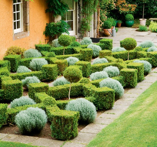 paisagismo com buchinhos