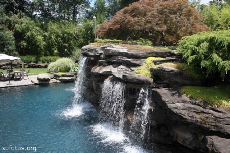 iluminação para fontes de jardim