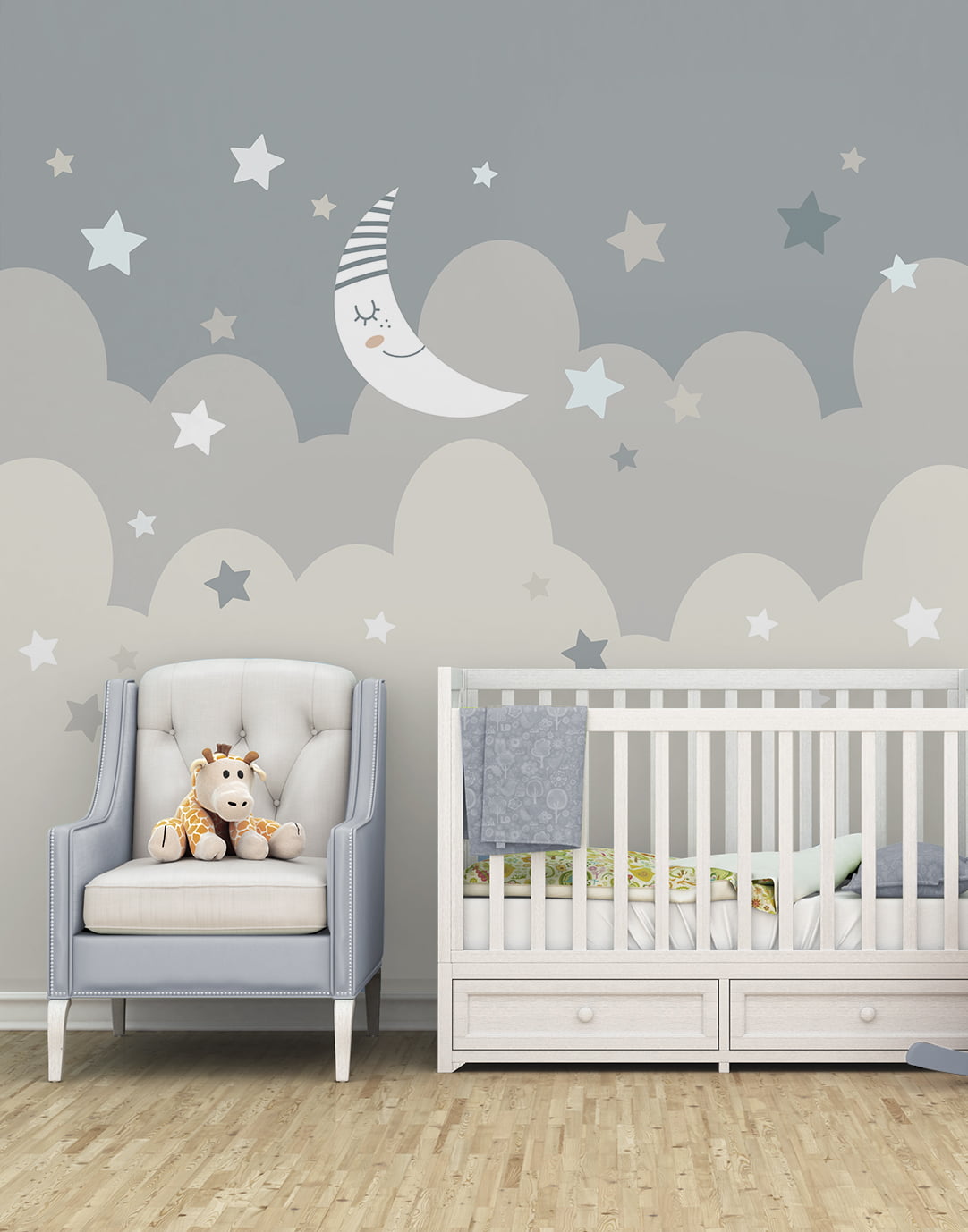 papel de parede infantil para quarto de menino