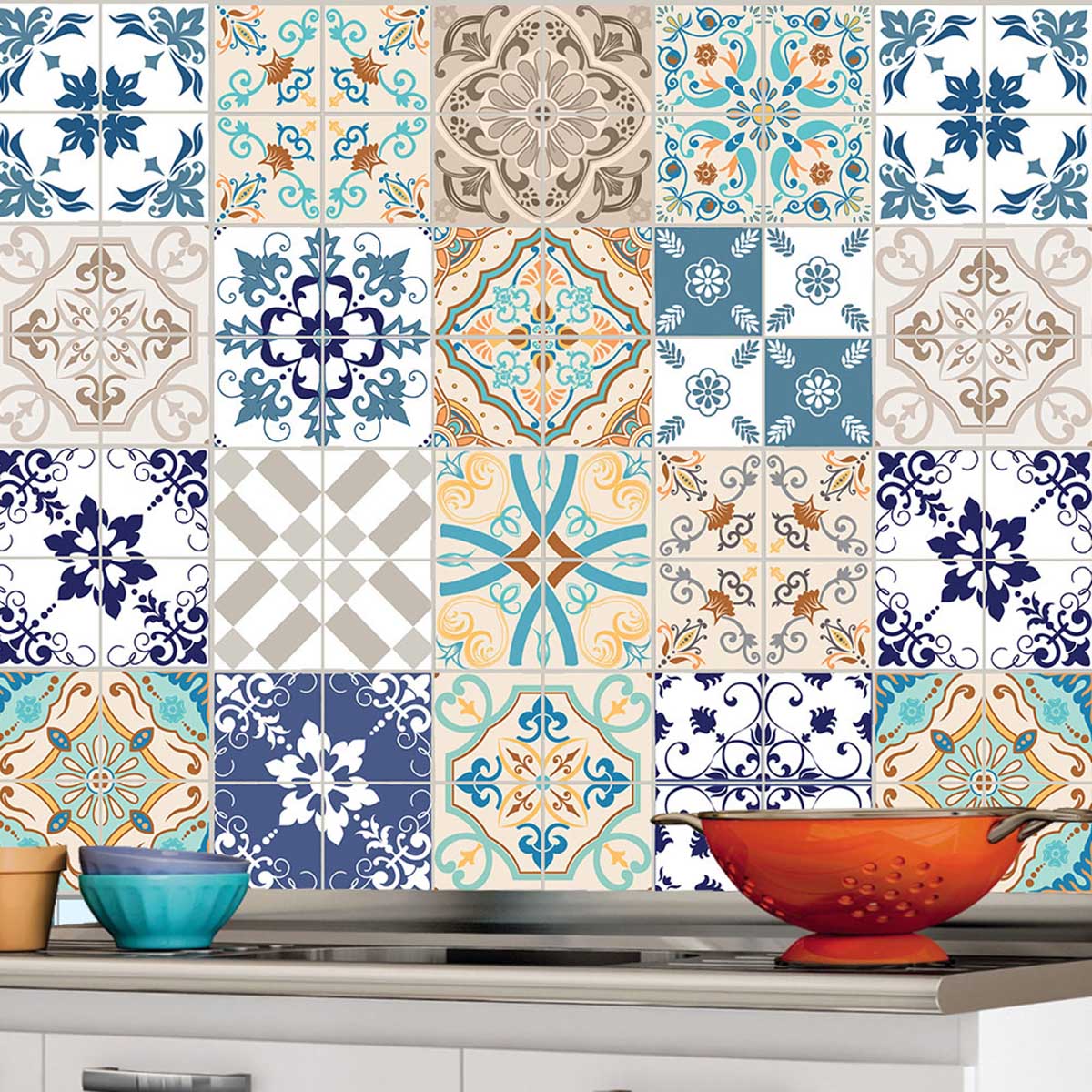 Tendências de cores para papel de parede de cozinha em 2025