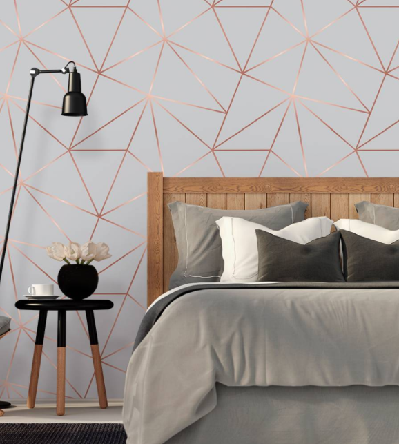 papel de parede para quarto de casal