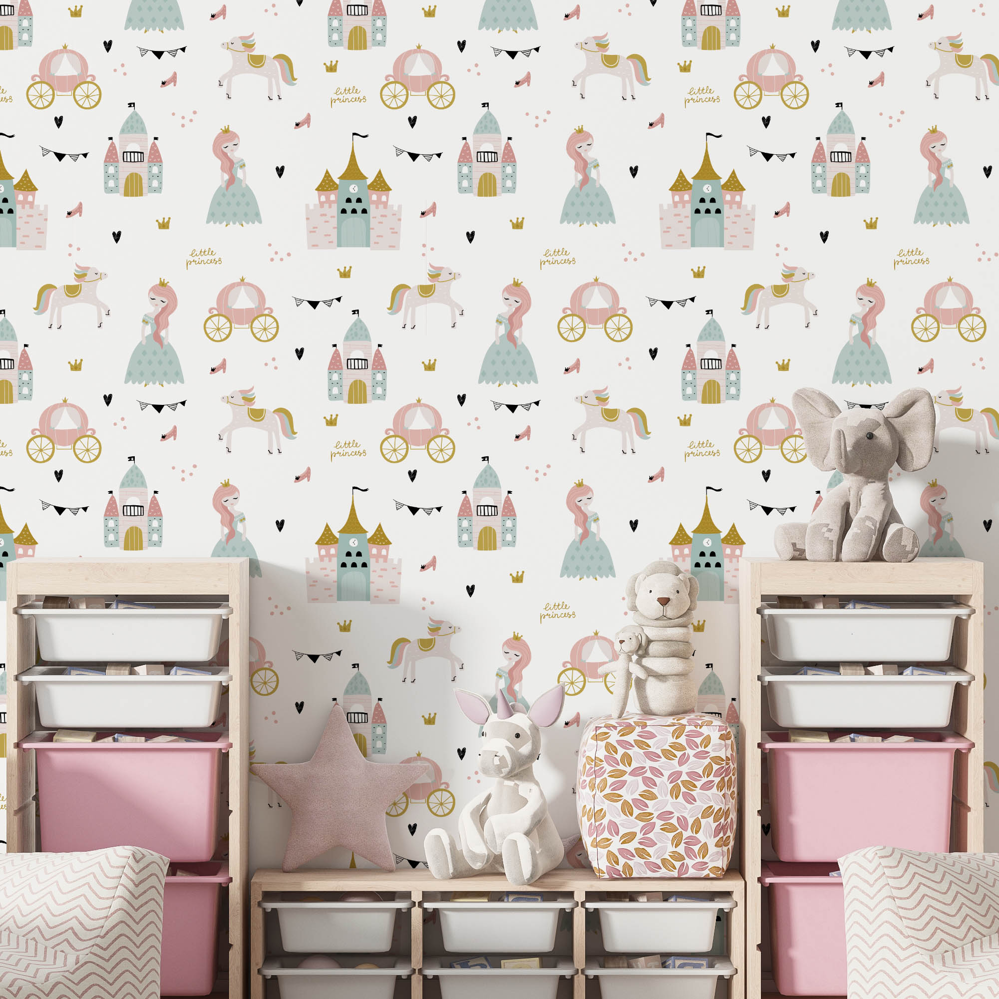 cores de papel de parede para quarto infantil