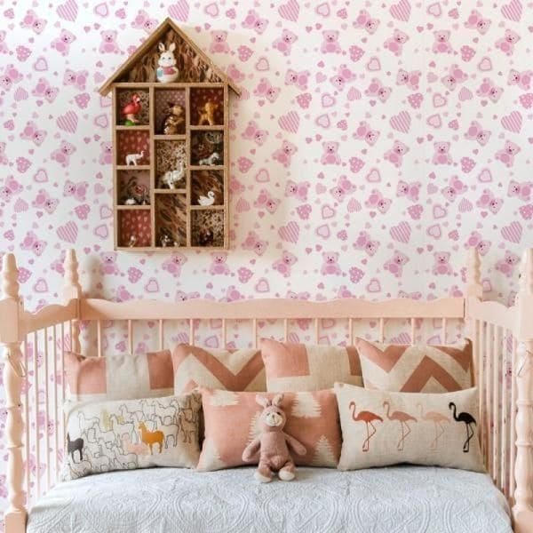 cores de papel de parede para quarto infantil