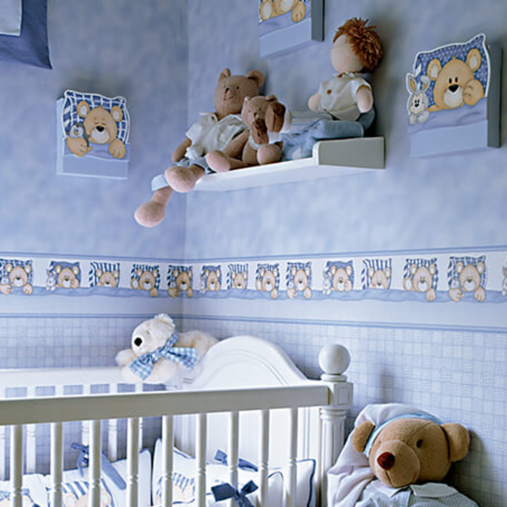 papel de parede sustentável para bebê