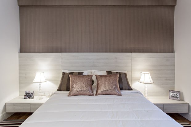 papel de parede textura natural quarto casal