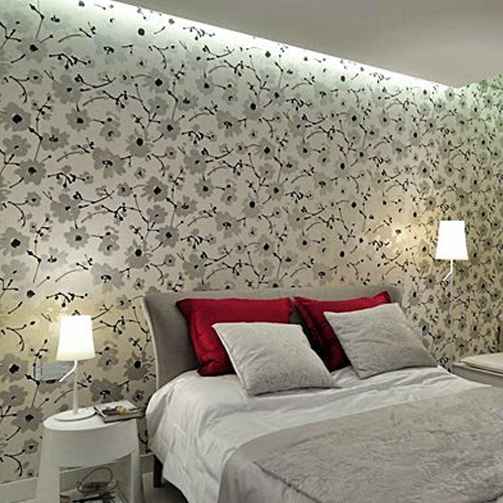 papel de parede para quarto de casal pequeno