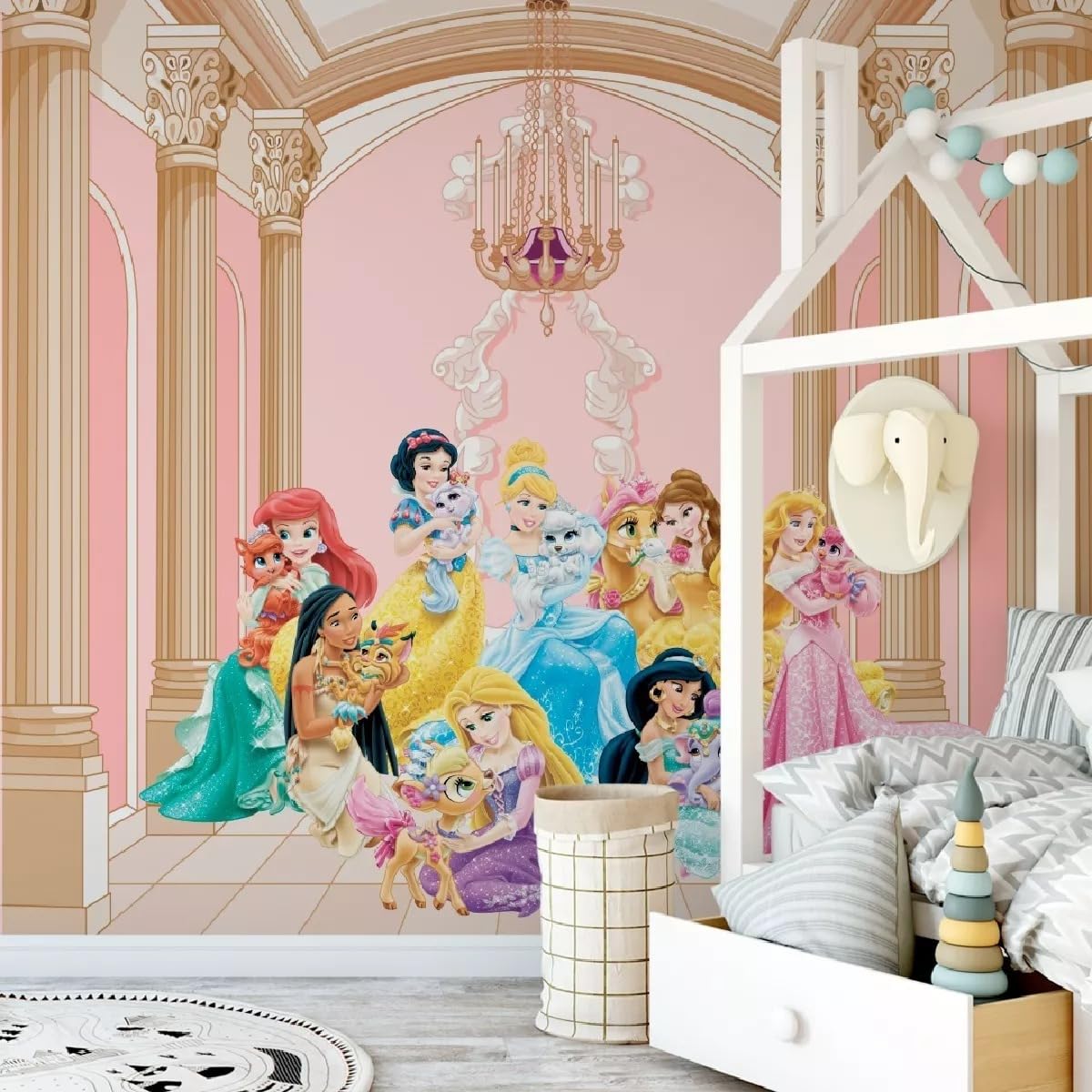 tendências de papel de parede para meninas