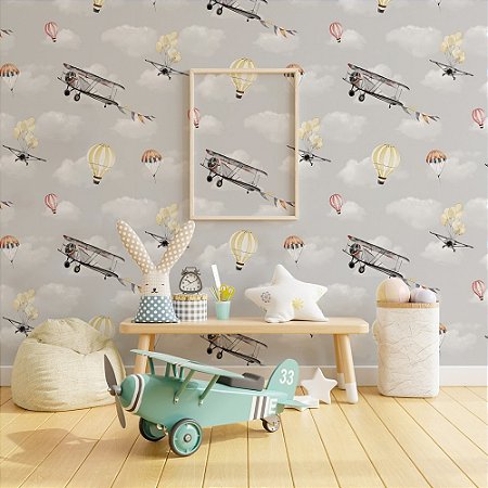 ideias de papel de parede infantil masculino