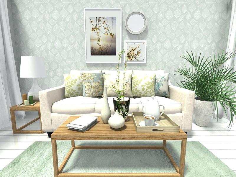 papel de parede sala bege